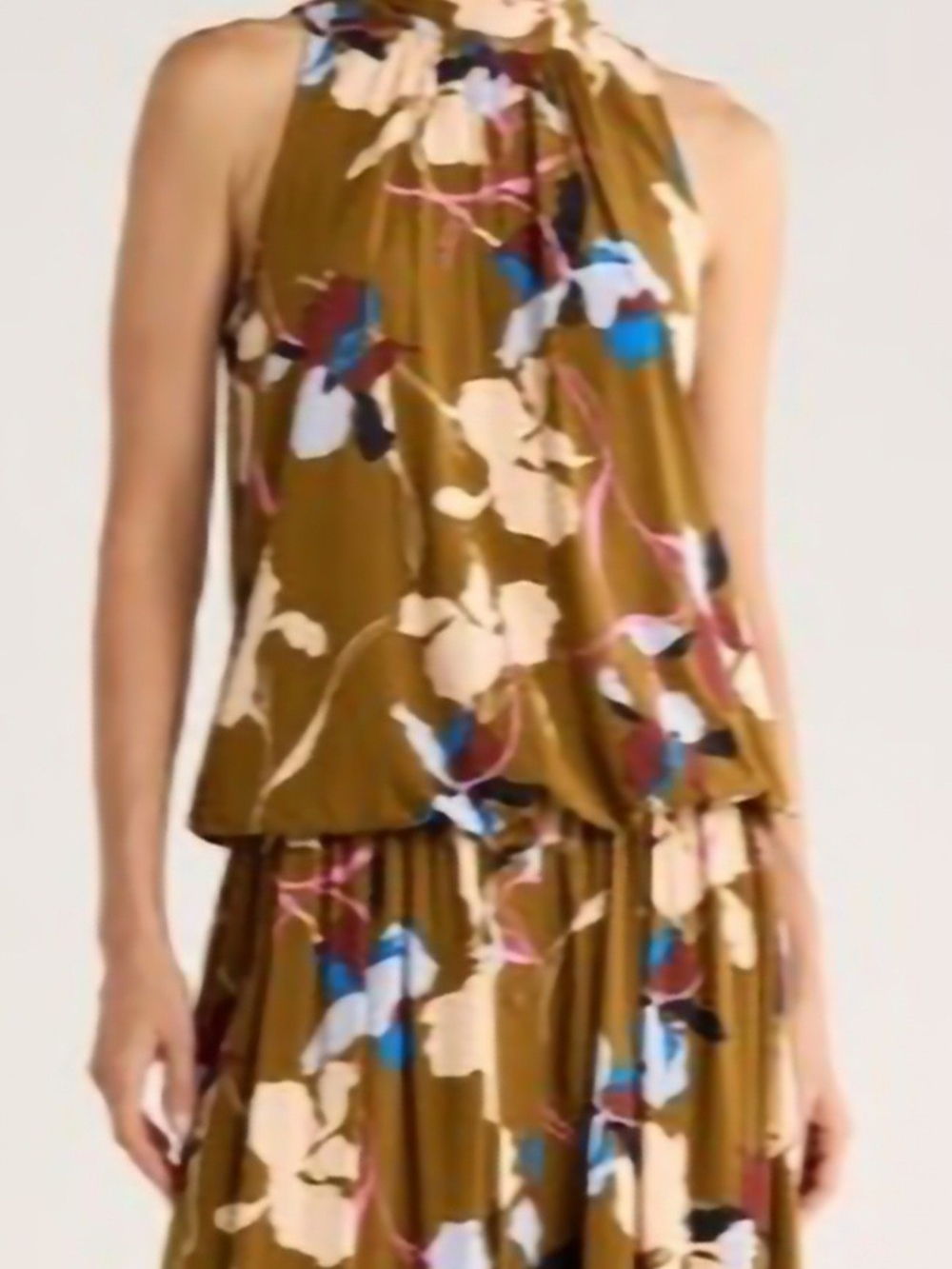 DR2 by Daniel Rainn Mock Neck Sleeveless Top